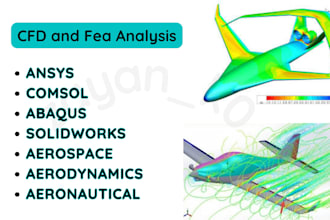 do cfd and fea analysis on comsol, abaqus and ansys