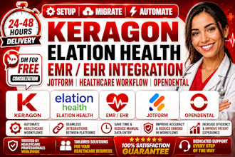 keragon elation health emr ehr integrate jotform  healthcare workflow opendental
