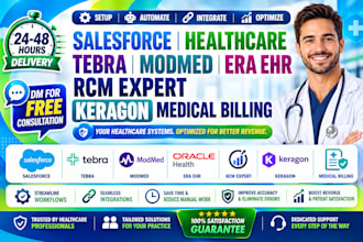salesforce healthcare tebra modmed era ehr rcm expert keragon medical billing