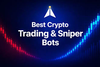 develop crypto trading bot, sniper bot, wallet system and ai forex trading bot