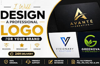 specialize in flat, minimalist logo designs