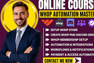 setup whop store whop paid discord server whop whop membership and automation
