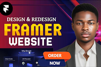 design a high converting saas landing page in framer website as framer expert