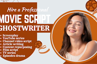 screenwriter, film script, TV script, movie script, dialogue writing, tv pilot