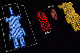 fix and repair stl file, edit modify stl mesh cleanup obj file for 3d printing