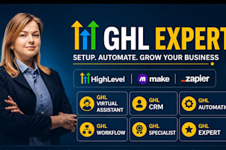 ghl workflow ghl expert ghl  crm automation ghl virtual assistant ghl specialist