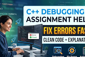 expert c code debugger and assignment solver