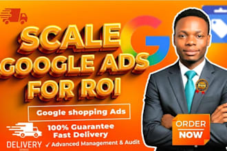 setup and manage google ads PPC campaigns that drive ROI for your online store