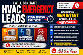 100 hvac leads hvac installation leads air vent roofing construction google ads