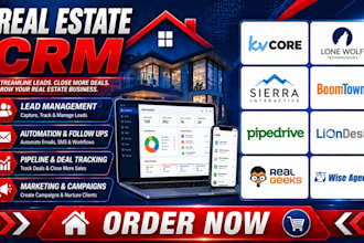 setup real estate crm boomtown lone wolf sierra kw interactive command buildout
