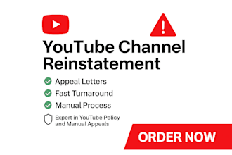 make successful strong appeal video and recover youtube monetization suspension