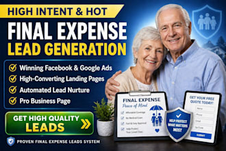 final expense leads insurance leads burial insurance final expense landing page