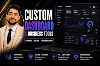 build a custom dashboard or internal business tool