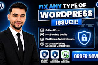 fix wordpress issues, bugs, fix wordpress errors, fix website
