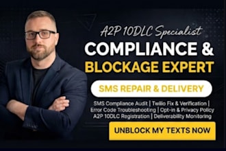 fix a2p 10dlc registration SMS deliverability ghl expert twilo fix a2p