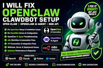 fix openclaw clawdbot setup open claw openclaw ai agent open claw fix n8n api