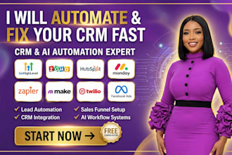 integrate gohighlevel zoho facebook ads meta hubspot monday twilo make zapier
