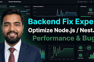 fix node js nestjs backend debug, optimize, repair