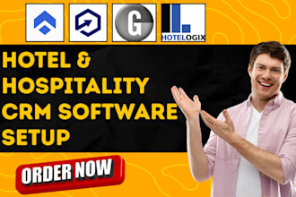 setup hotel and hospitality CRM revinate cendyn profitroom guestware hotelogix