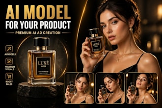 create custom ai product photography with realistic model lifestyle images