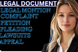 write your legal contract and legal agreement