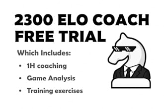 be your personal chess coach and give you quality lessons