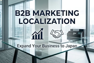 localize b2b marketing content for japan market