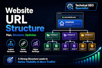 fix your website URL structure and create SEO url mapping