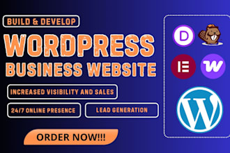 build wordpress website wordpress business website wordpress development