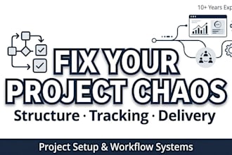 set up your project workflow systems