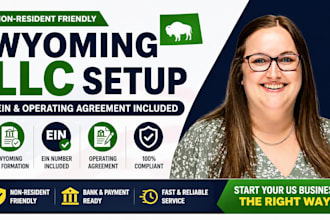 file us llc in wyoming with it ein, get your operating agreement