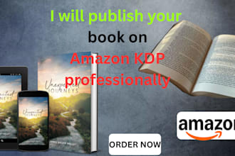 format your kindle e book for amazon KDP with clickable toc