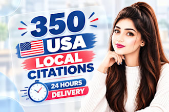 do 350 USA local citation directories