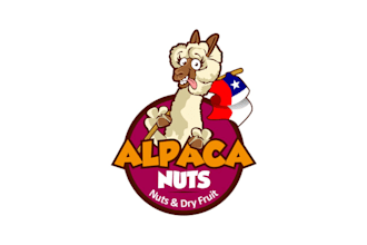 do exceptional logo of a new retail brand of nuts dry fruit