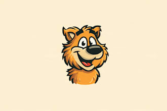 create a professional character, mascot, animal cartoon logo