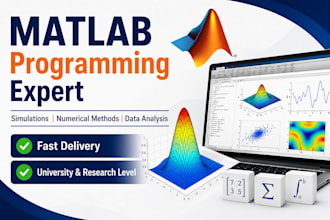do matlab coding, simulations, and numerical analysis tasks
