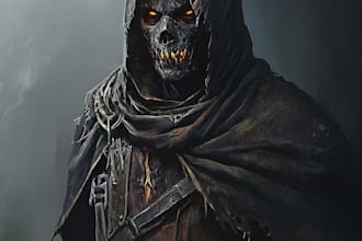 design a terrifying and original horror character for you
