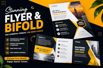 design corporate brochures for professional brands