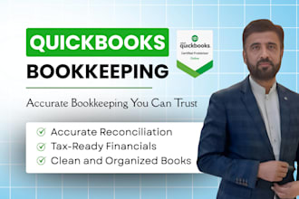 catchup, cleanup, reconcile in quickbooks online bookkeeping