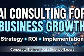 provide ai consulting and strategy for your business