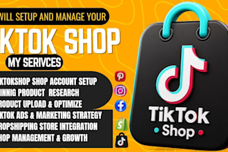 setup tik tok shop, tik tok affiliate and tiktok shop marketing