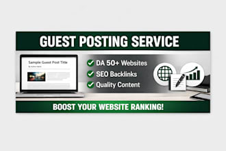 publish guest posts on high quality websites