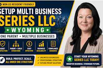 setup multi business series llc wyoming