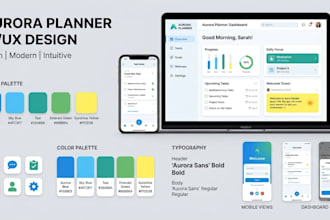 create visually appealing UI UX design
