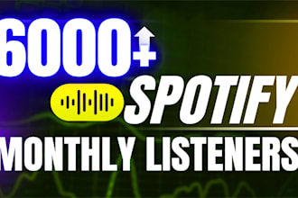 do real spotify monthly listeners to your playlist artist