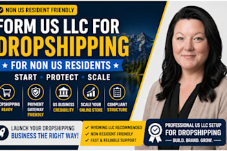 form US llc for dropshipping non residents