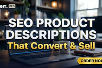 write SEO product descriptions that sell