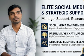 manage your social media with dedicated chat support