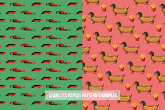 design seamless patterns in adobe illustrator