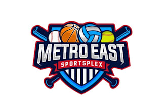 design unique sports plex facility logo